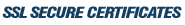SSL Secure Certificates